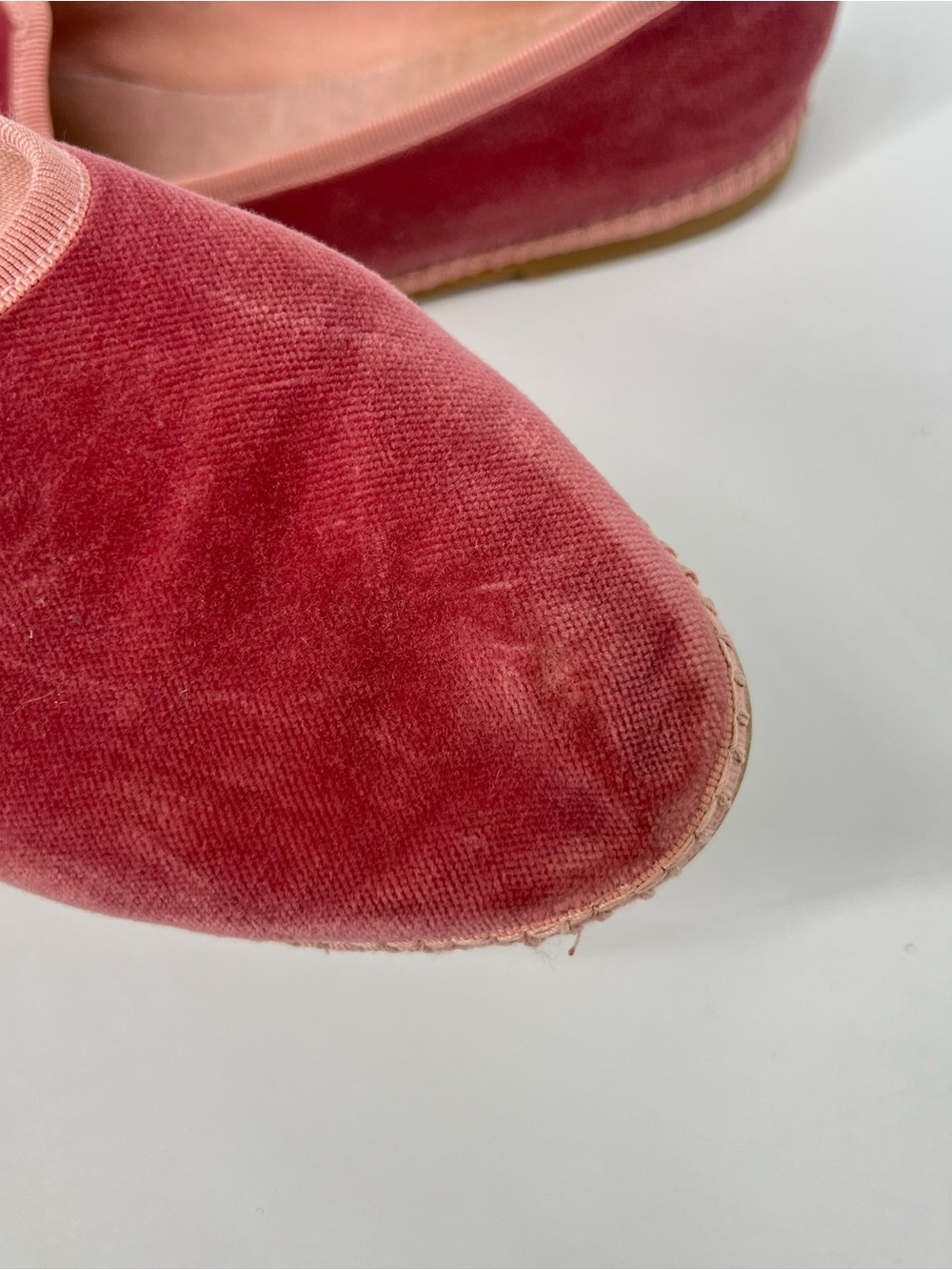ITALEAU Allegra Velvet Flats Women's Size 39.5 US 9 Handmade in Italy Comfort - Picture 7 of 11